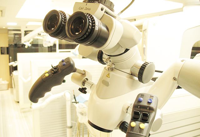 藤沢駅の歯医者、神谷デンタルオフィスのマイクロスコープ